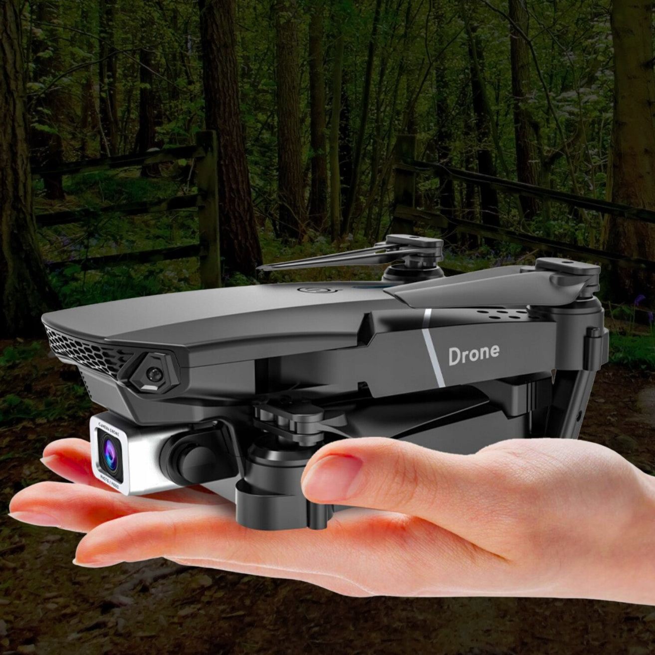 Remote Controlled DRONE E95 PRO 2 CAMERAS WIFI HD HOVER + REMOTE CONTROL + 3 x AKU Manufacturer code mały dron hd prezent na święta pod choinkę