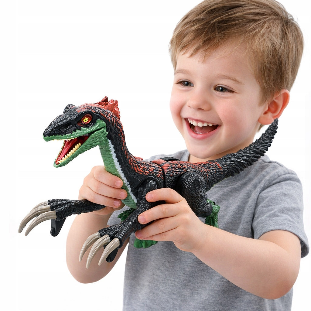 Remote Controlled Dinosaur Therizinosaurus Walking Effect Mist Light Sound Manufacturer code 6063032505