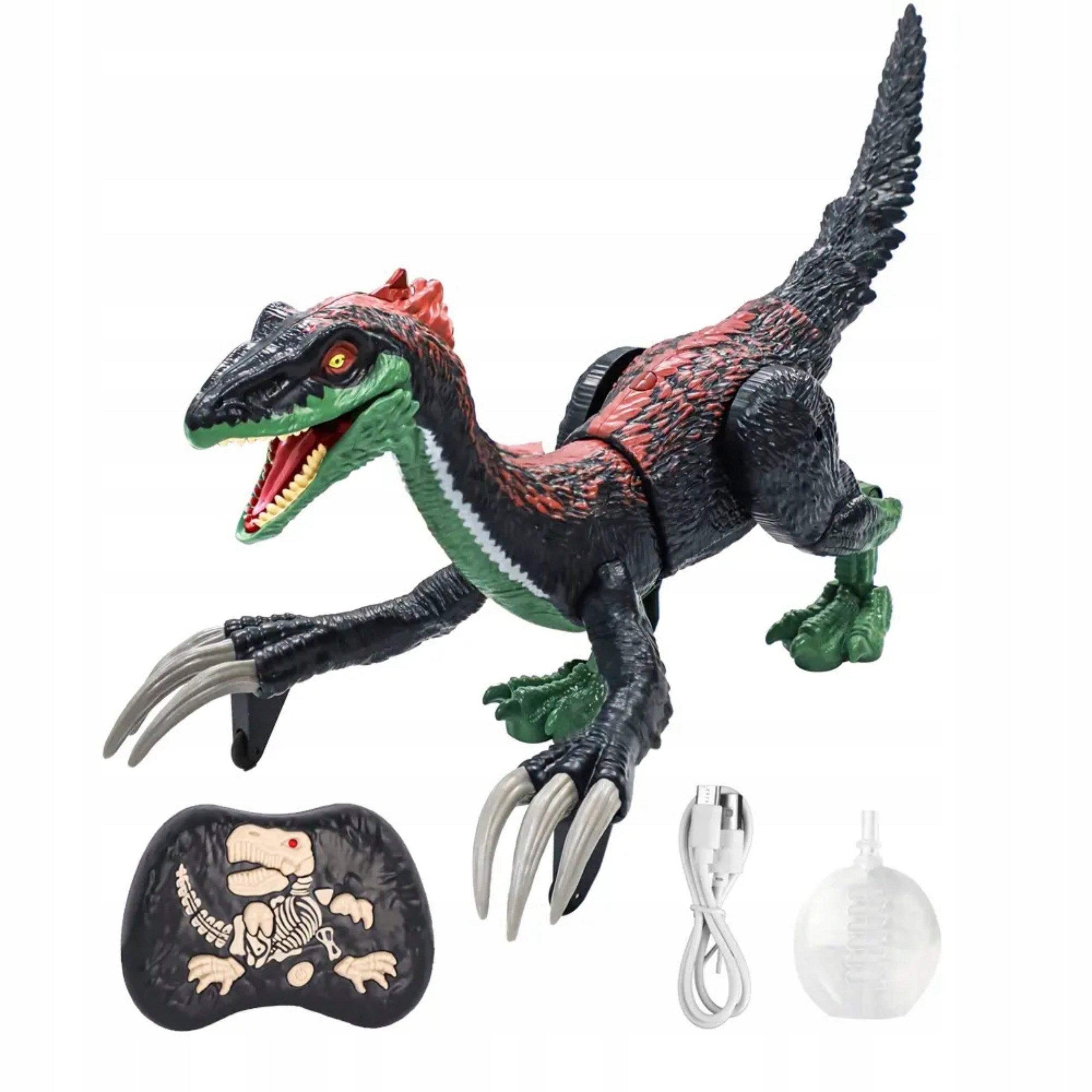 Remote Controlled Dinosaur Therizinosaurus Walking Effect Mist Light Sound Packaging status original