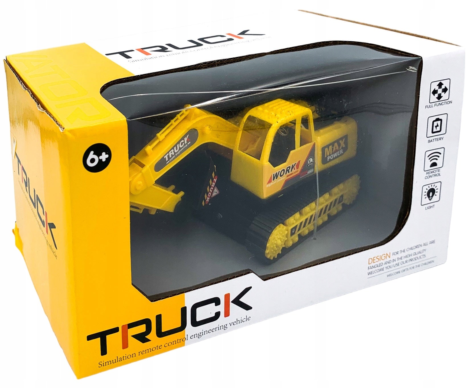 Remote Controlled Excavator with Remote Control Brand For Fun