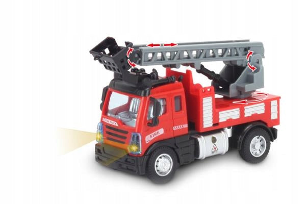 Remote Controlled Fire Brigade FIRE TRUCK Batteries included no