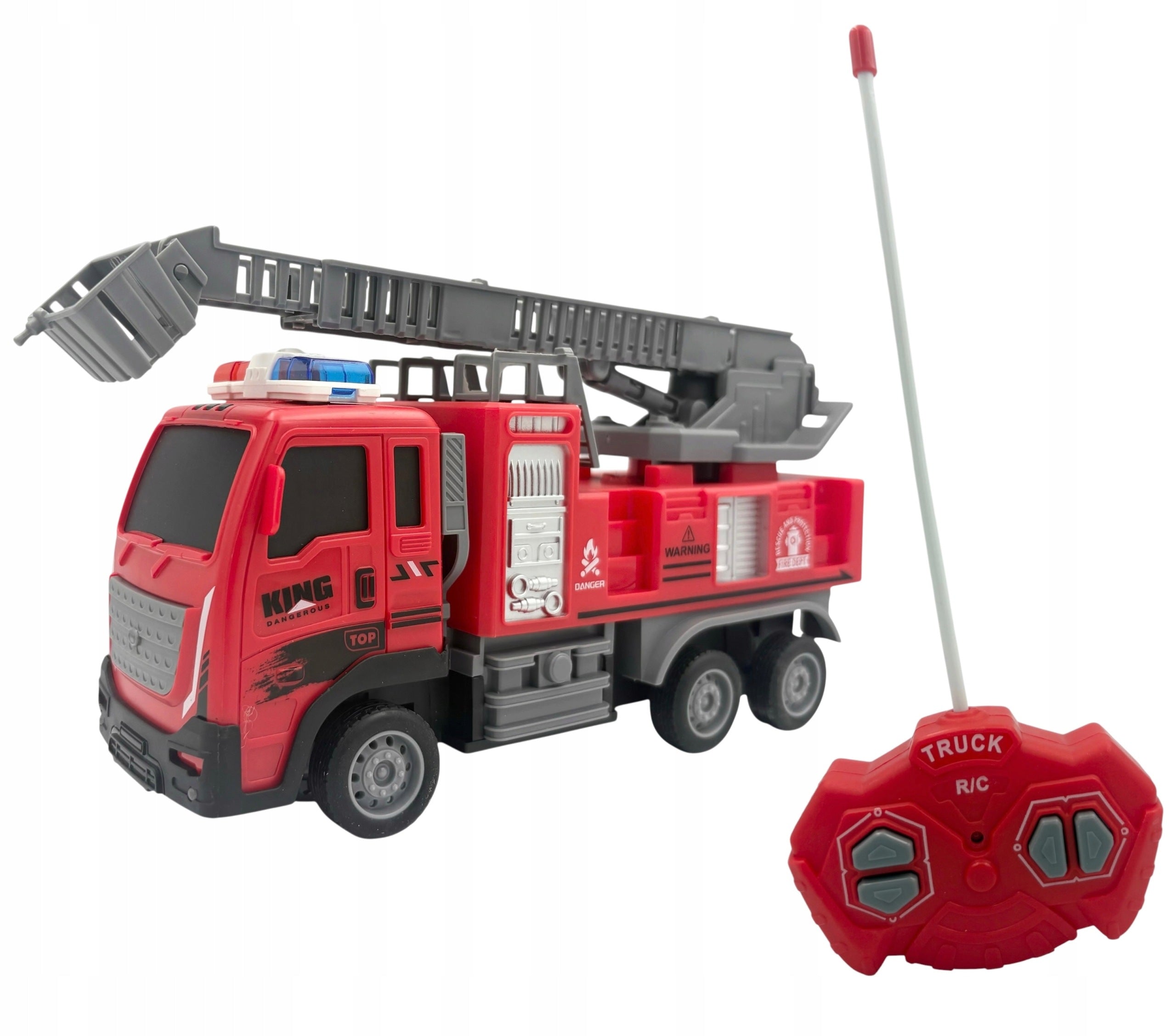 Remote Controlled Fire Truck Remote Controlled Car Fire Brigade 01 Packaging status original