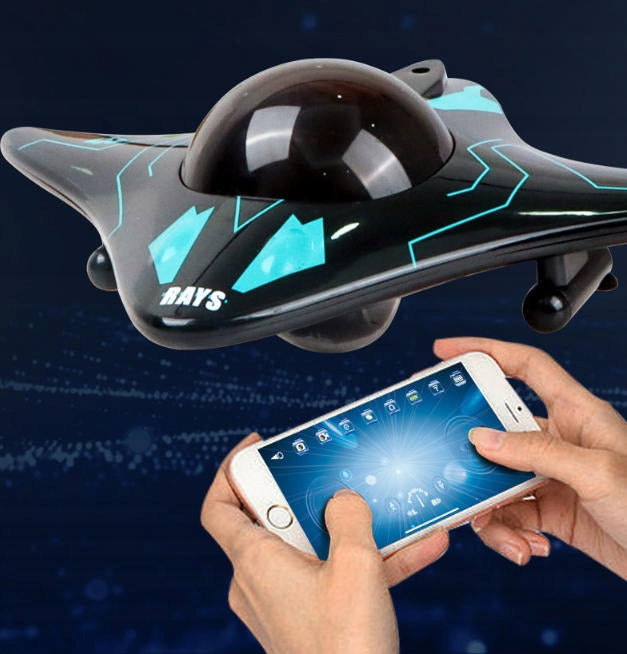 Remote Controlled RC Boat With Underwater Camera Led Lights Gifts Pool Brand Goaduoynt