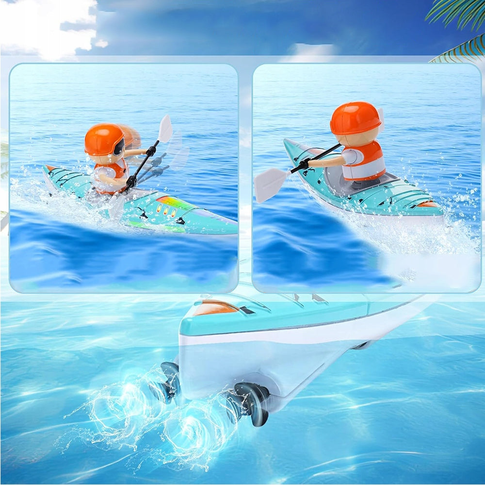 Remote Controlled RC Boat with Underwater Camera and LED Lighting - Perfect for Brand no brand