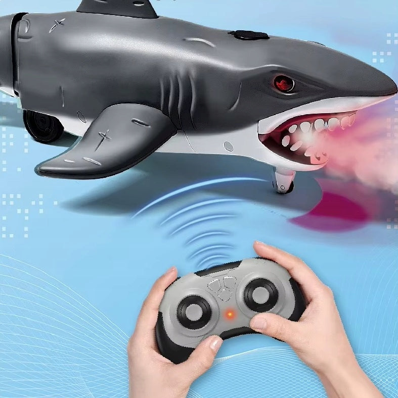Remote Controlled RC Robot Interactive Shark with SMOKE Light for Remote Control Manufacturer code 4909787831561