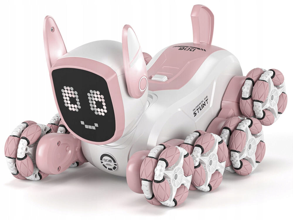 Remote Controlled Robot S-LINE Robo Dog RCC303 Pink Material plastic