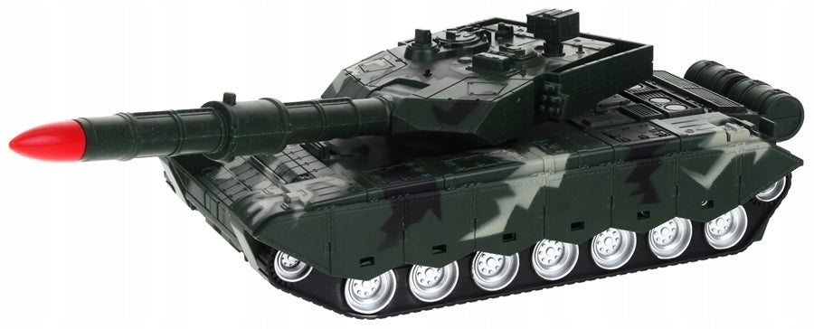 Remote Controlled Tank with Launcher Cannon Tank Light Sound Packaging status original