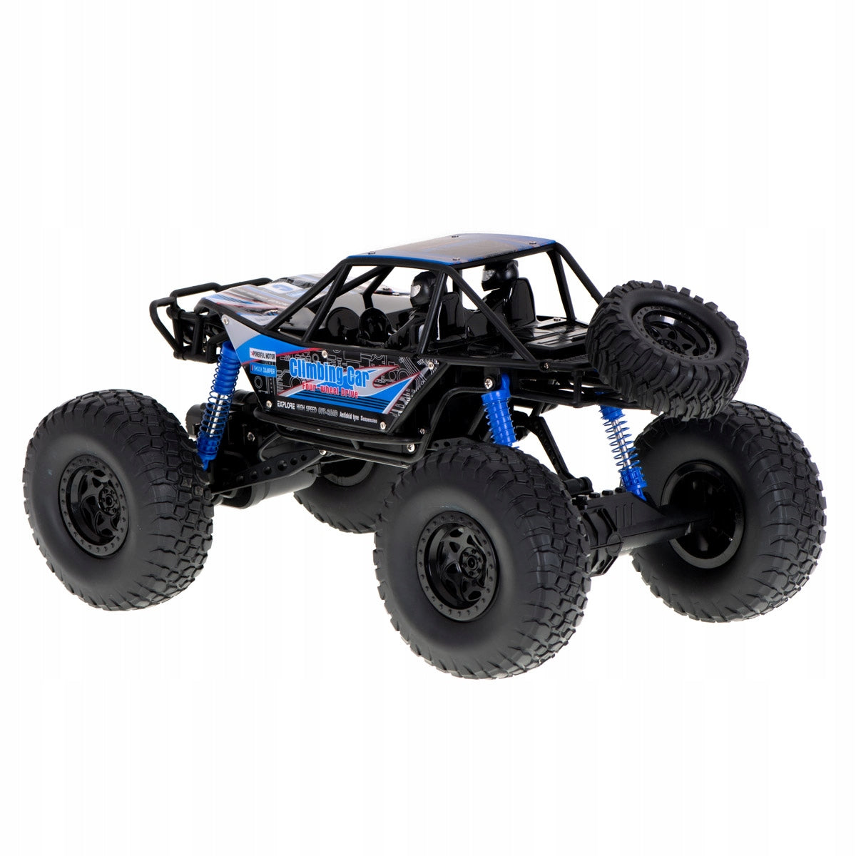 Remote Controlled Toy Kontext RC Crawler Climbing Car blue Brand Ikonka