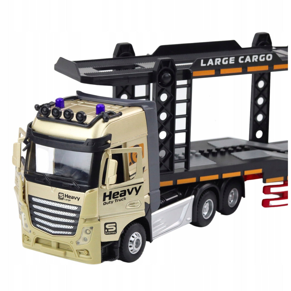Remote Controlled Truck With RC Trailer With Light And 1:24 Lean Brand LEAN Toys