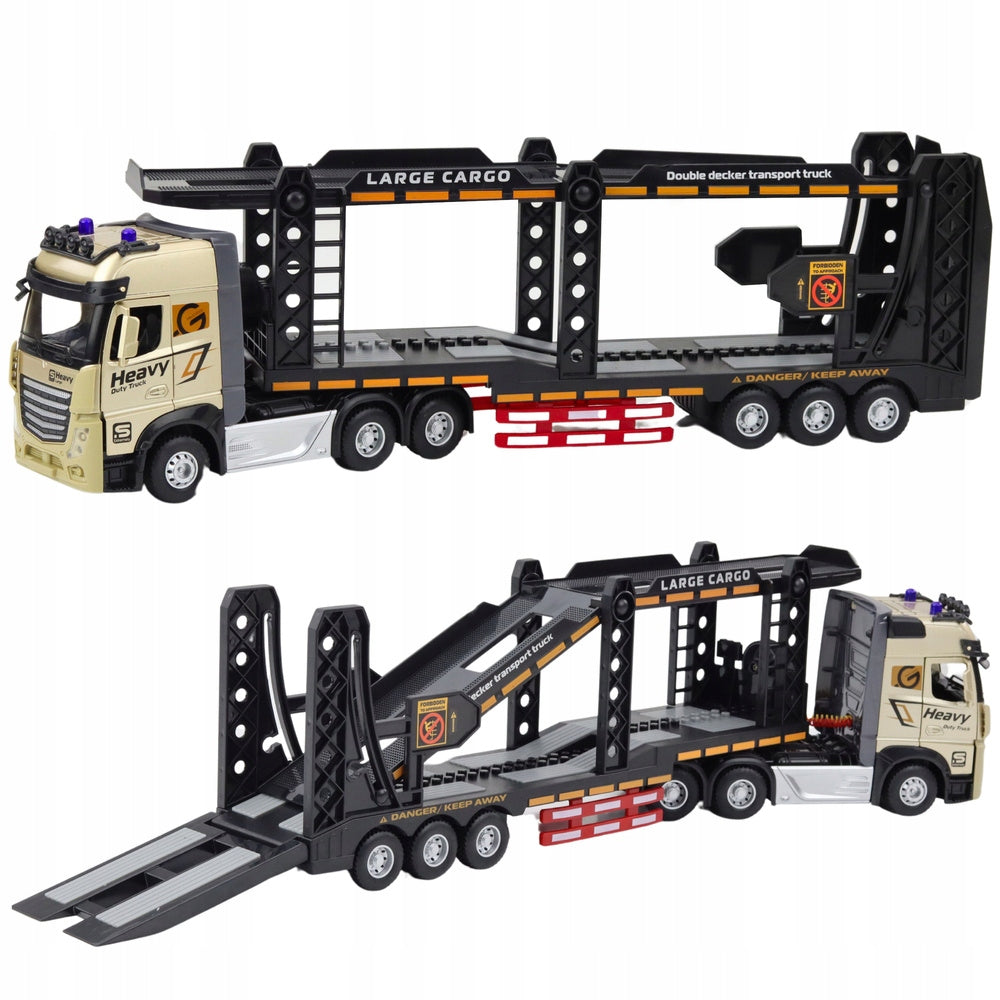 Remote Controlled Truck With RC Trailer With Light And 1:24 Lean Kid's age 6＋ years