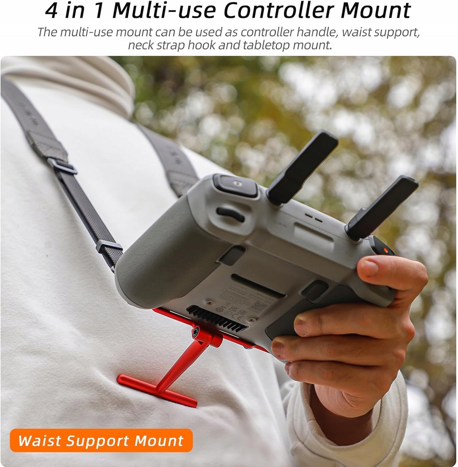 Remote Controller Bracket Mount for DJI RC/RC 2, with Lanyard Neck Strap Brand no brand