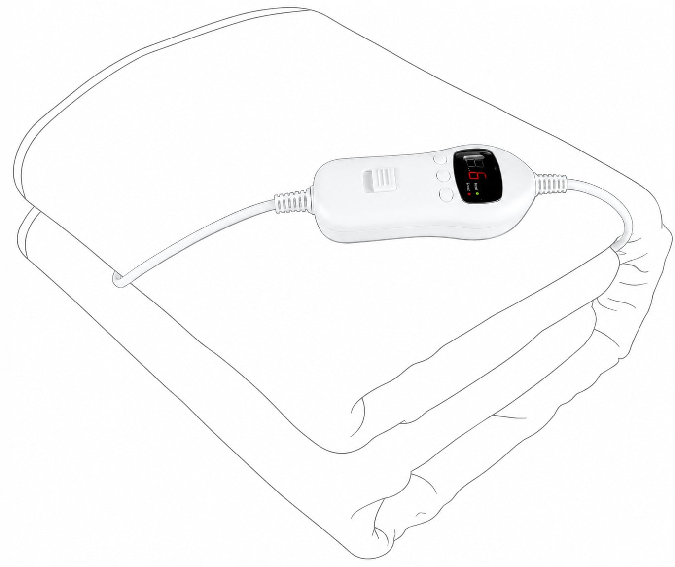 Remote control for electric heating blanket GOTIE GKE-200 GOTIE oryg.