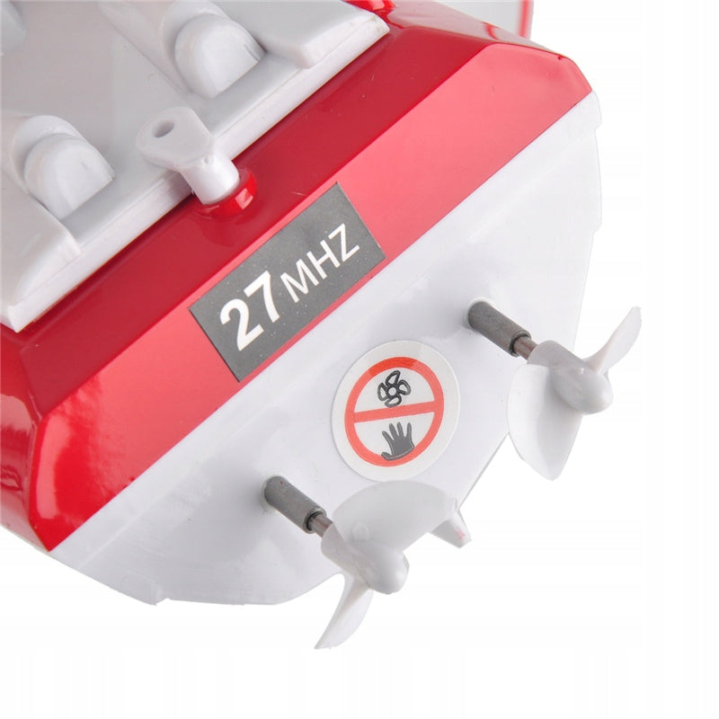 Remote controlled boat for RC remote control 4CH mini CP802 red Manufacturer code KX9723_3
