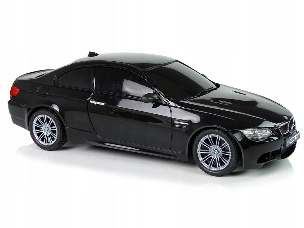 Remote controlled car BMW M3 black 230x100 mm Lean Toys Kid's age 3＋ years