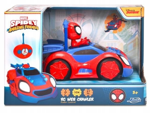 Remote controlled car Jada Toys Spiderman 17 cm