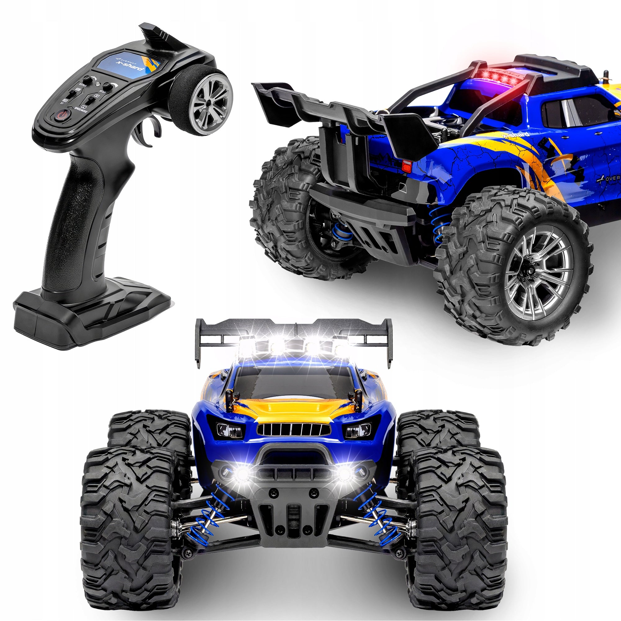 Remote controlled car MONSTER TRUCK 4x4 auto RC for remote control durable Packaging status original
