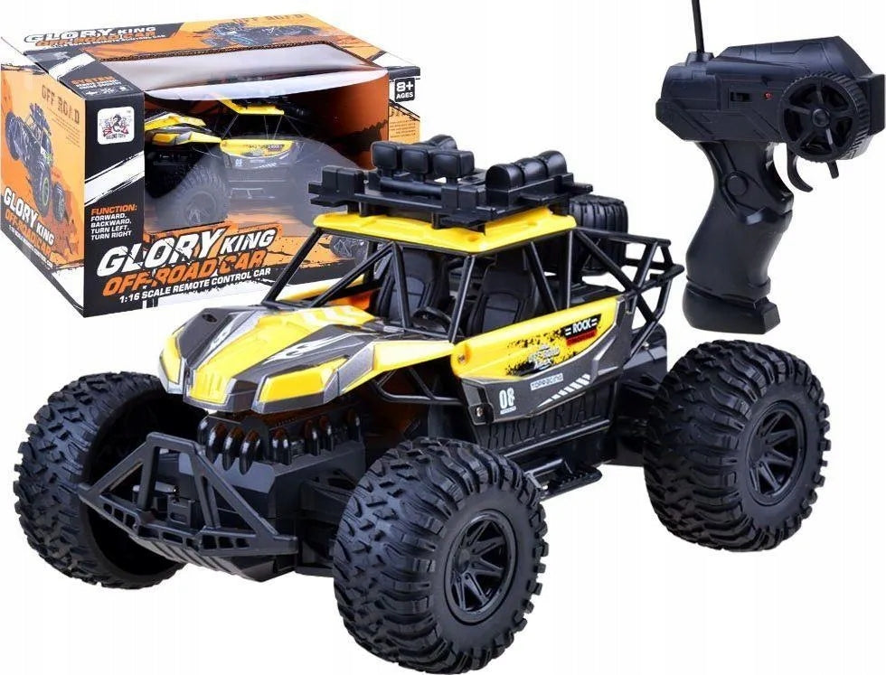 Remote controlled car OFF-ROAD CAR YELLOW