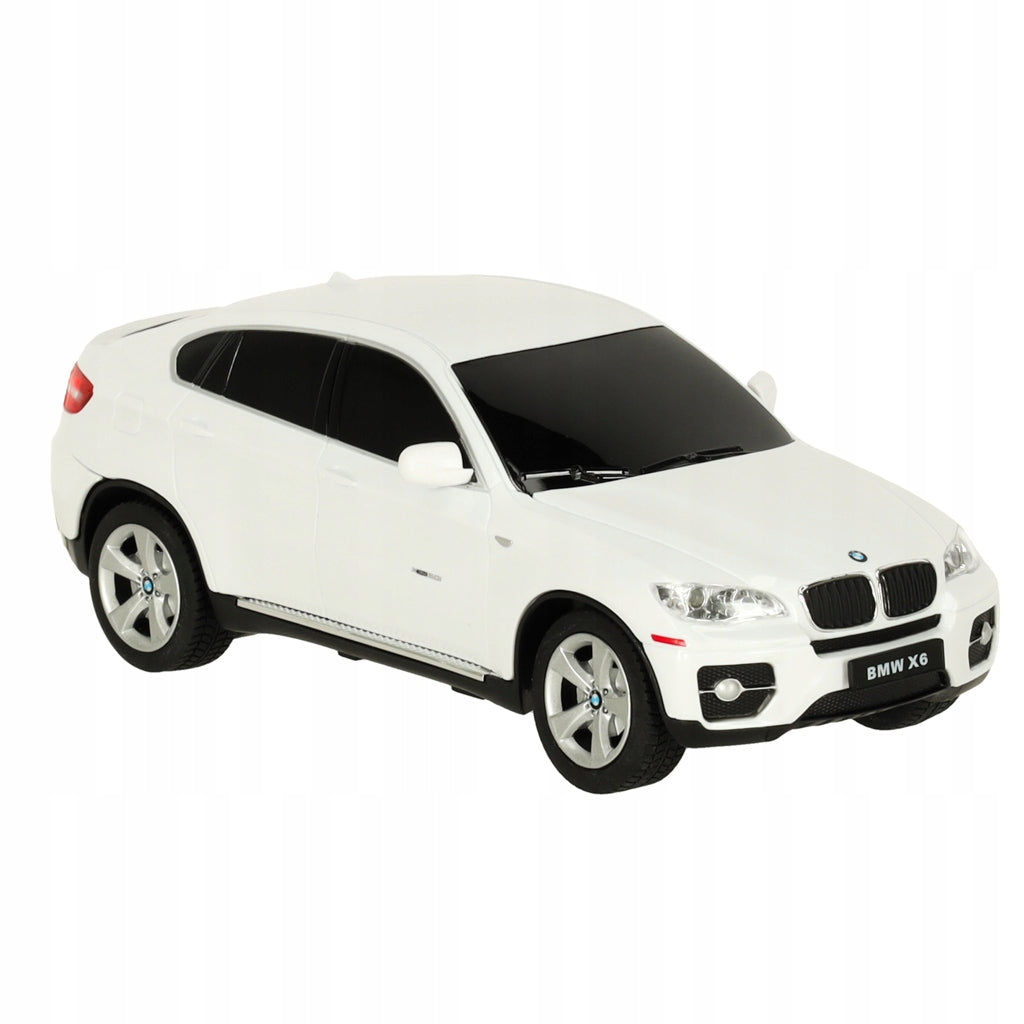 Remote controlled car Rastar 31700 BMW X6 1:24 white Kind driving