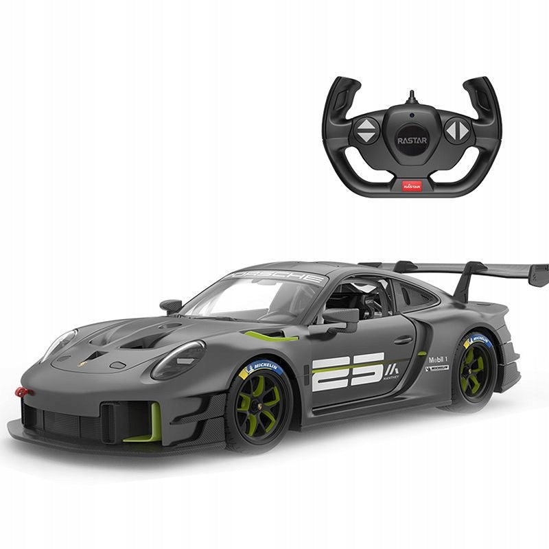 Remote controlled car Rastar PORSCHE 911 GT2 RS grey 1:14 Manufacturer code 99500