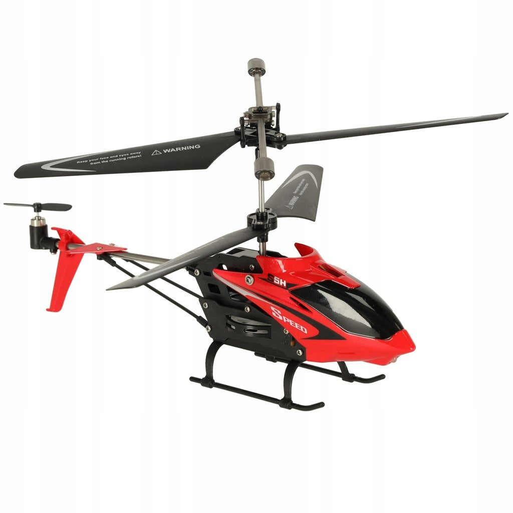 Remote controlled helicopter for RC remote control SYMA S5H 2.4GHz RTF red Brand Syma