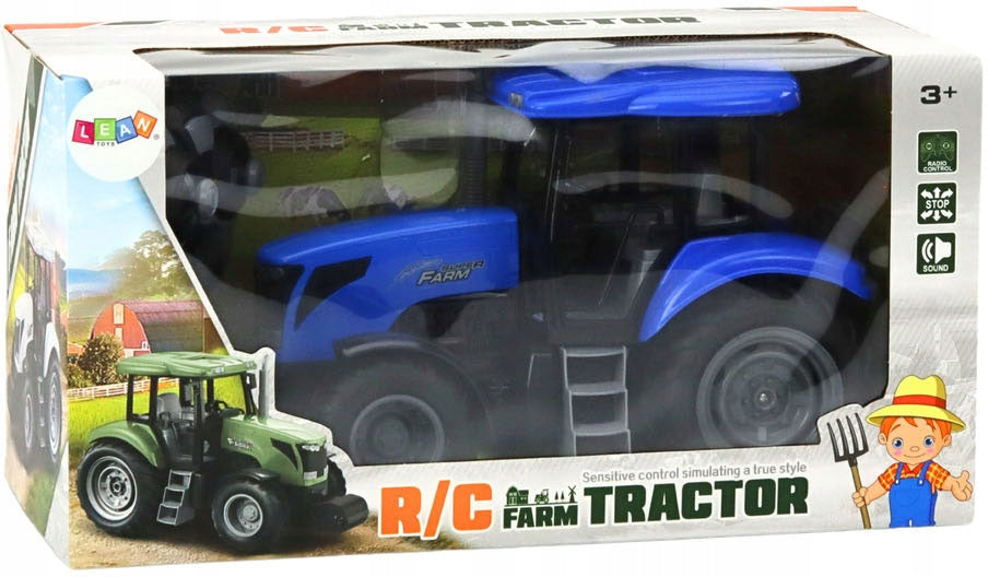 Remote controlled tractor LEAN Toys