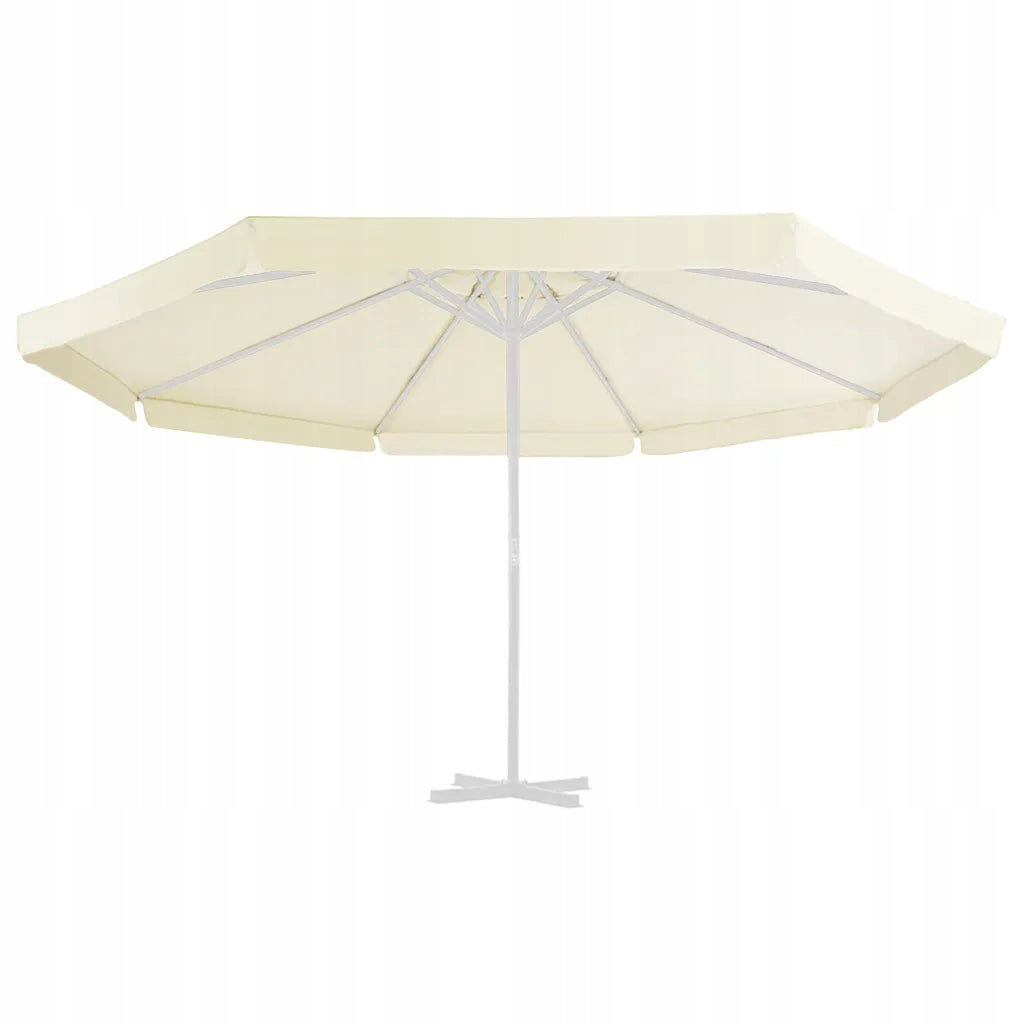 Removable garden umbrella cover, sand, 500 cm Diameter/width 500 cm