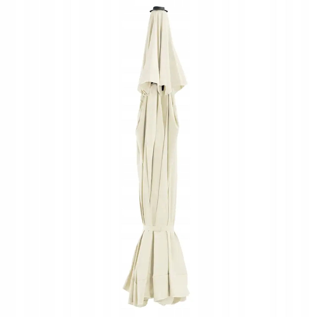 Removable garden umbrella cover, sand, 500 cm
