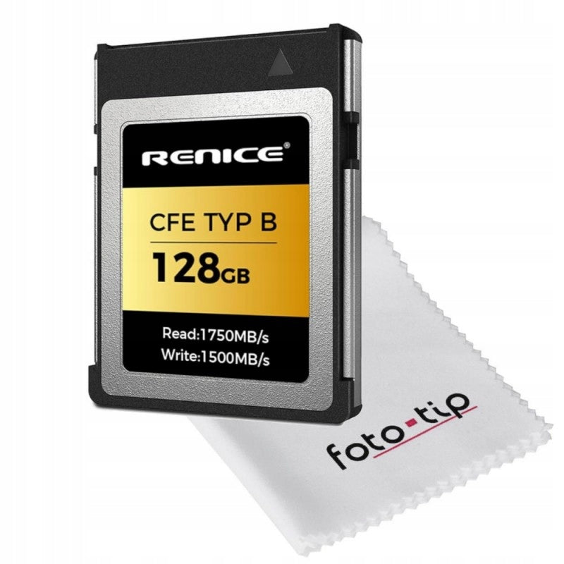 Renice PSLC 128GB CF express B memory card