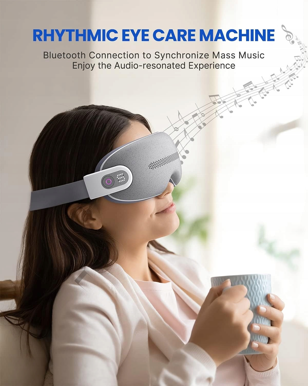 Renpho Eyeris Rhythm Eye Massager Color gray