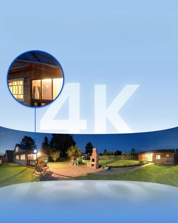 Reolink Elite Floodlight WiFi Camera 6 4K 180° 3000lm AI Class E Panorama Packaging status original