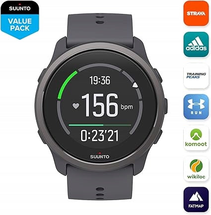 Repackaged! Smartwatch Unisex Suunto 5 Peak Dark Heather Brand Suunto