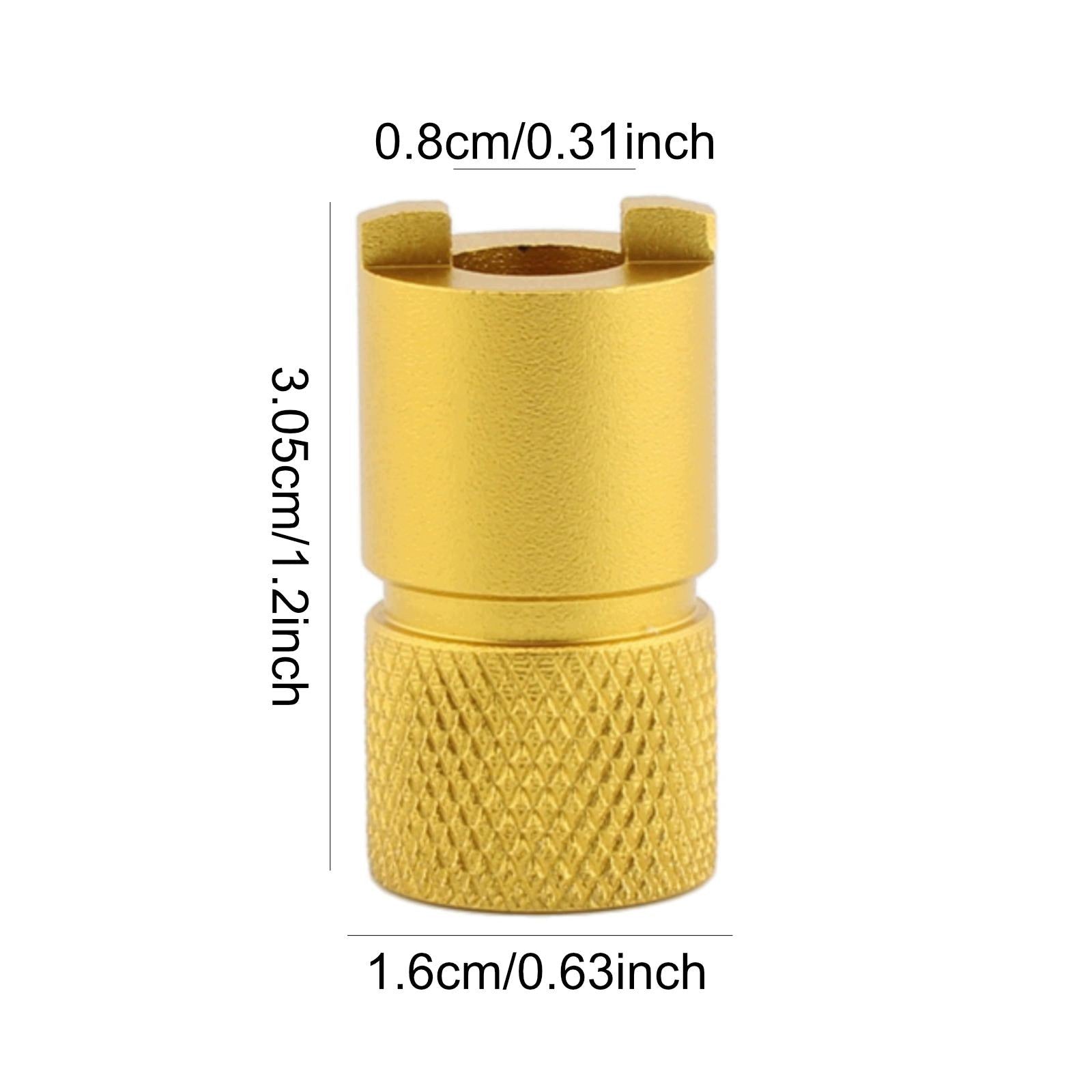 Repair Wrench 8mm Slot Adjuster Ring Maintenance Motorbike Accessories Gold Brand no brand