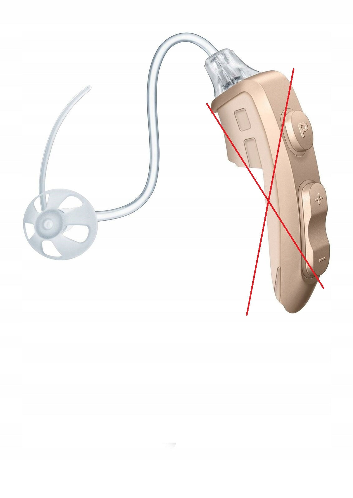 Replacement Headphone Hose for Hearing Aid Beurer HA 80 Right!