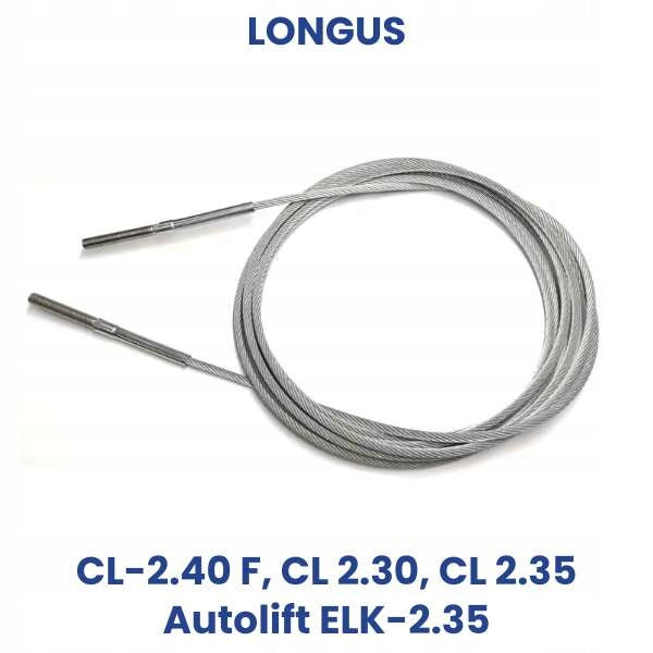 Replacement Longus: Steel Rope CL 2.40 F, CL 2.30, CL 2.35, ELK 2.35