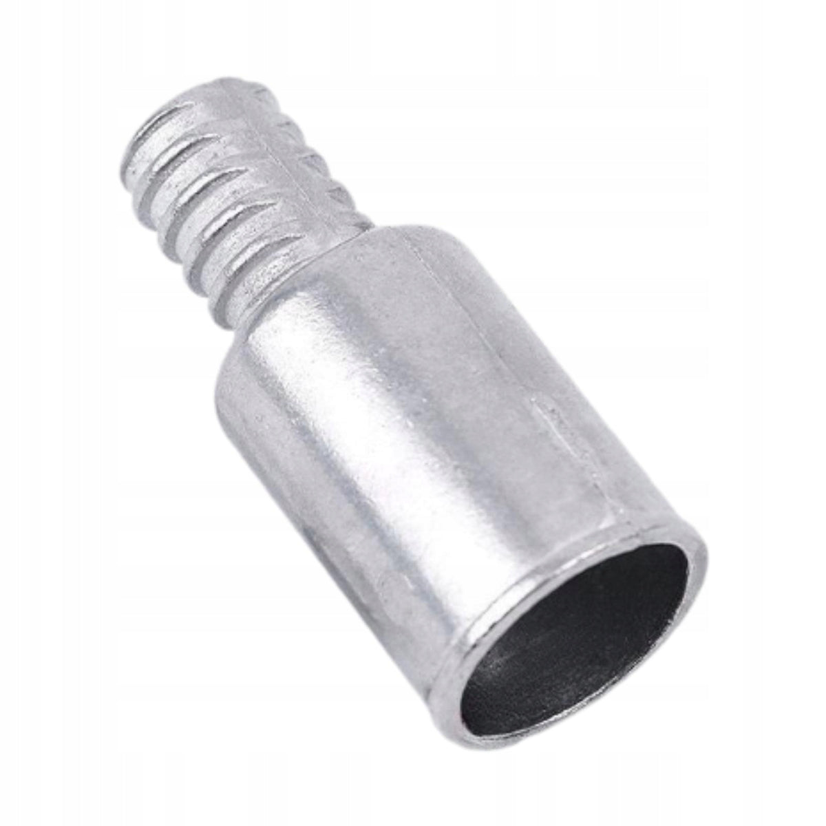 Replacement Push Broom Handle Threaded Tip for Household silver 25mm1pc