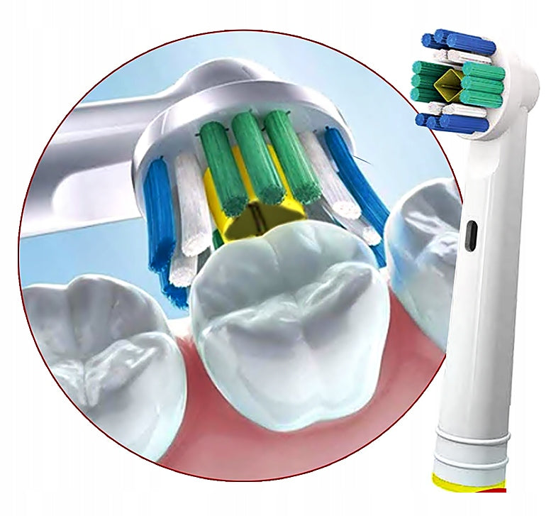 Replacement Tips for Oral-B - Cleanliness, Comfort and Safety! Manufacturer code golenia etui