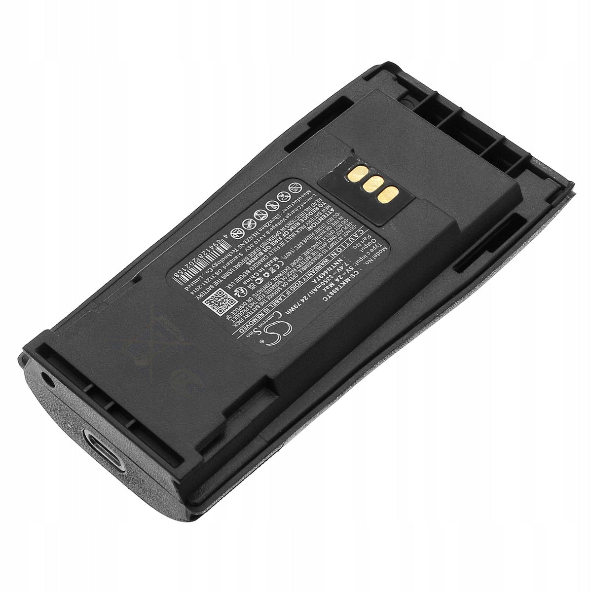 Replacement battery for Motorola DEP450 / NNTN4496 3350 mAh Li-ion 7.4 V (Camer Model F490
