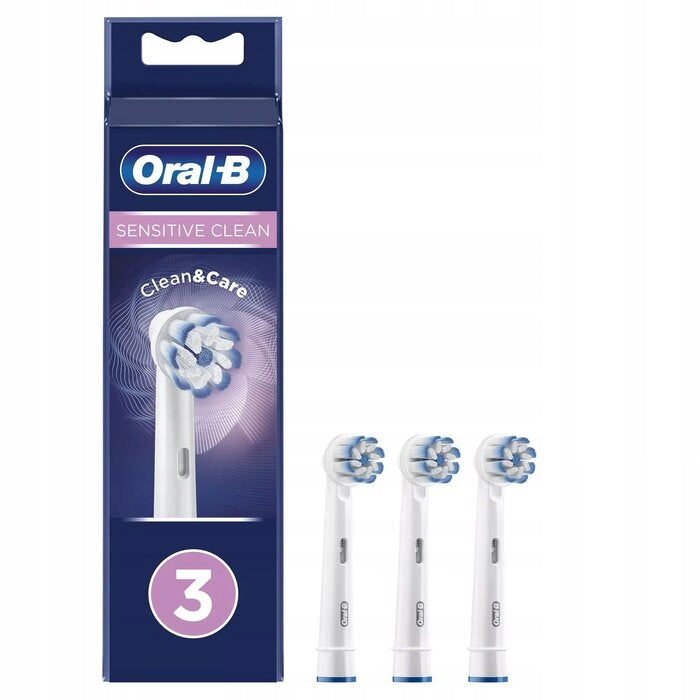 Replacement brush heads Oral-B Sensitive Clean 3 pcs New Manufacturer code 8006540892480