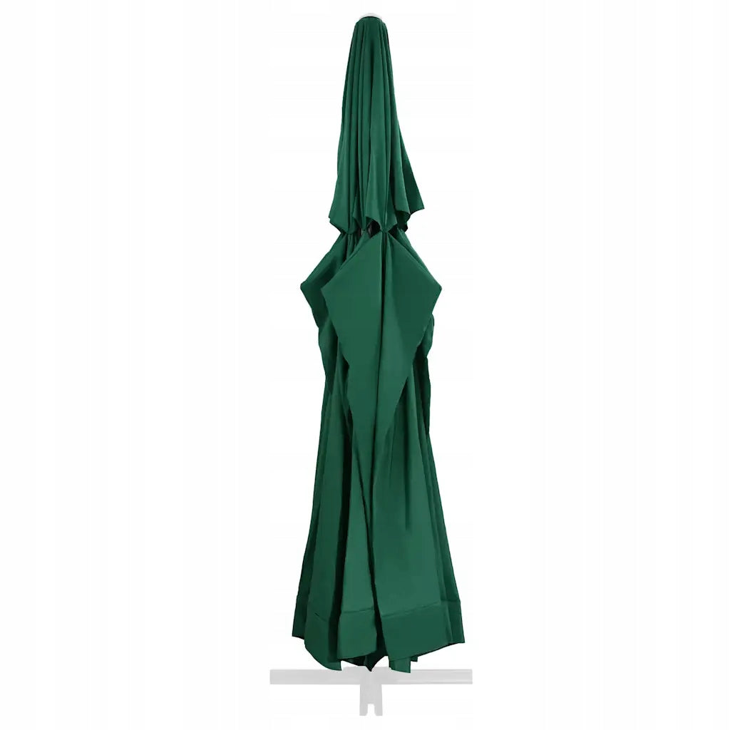 Replacement canopy for garden umbrella, 100% polyester, green, Ø600 cm Diameter/width 610 cm