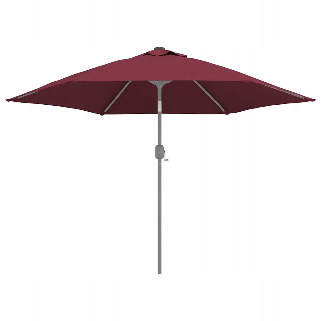 Replacement canopy for garden umbrella UV 300 cm burgundy Diameter/width 300 cm