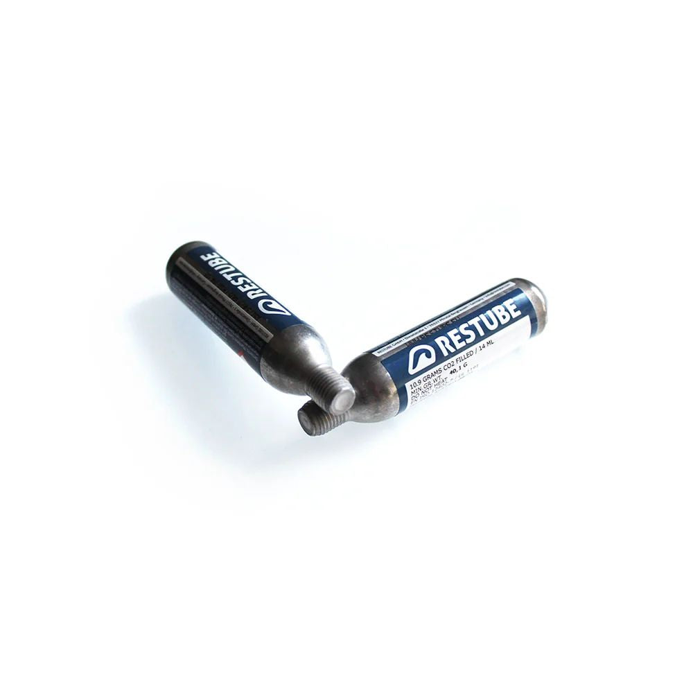 Replacement cartridge Restube CO2 10,9g with thread 1 pc.
