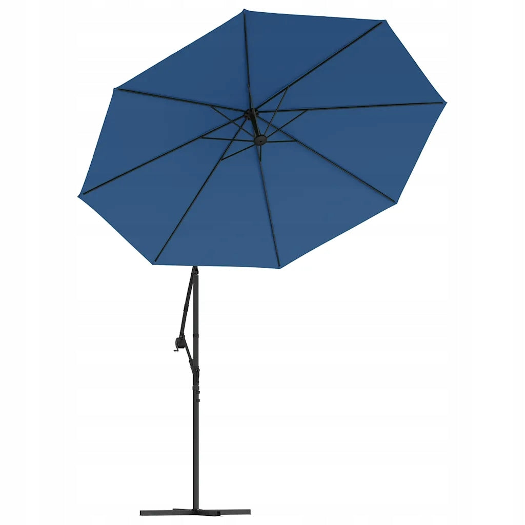 Replacement garden umbrella cover, azure, 350 cm Diameter/width 350 cm