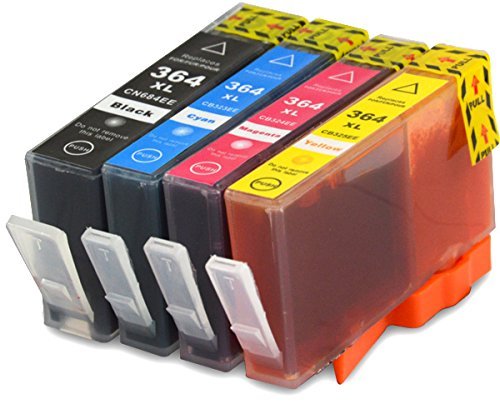 Replacement ink cartridges for HP 364XL Show LEVEL!!!!
