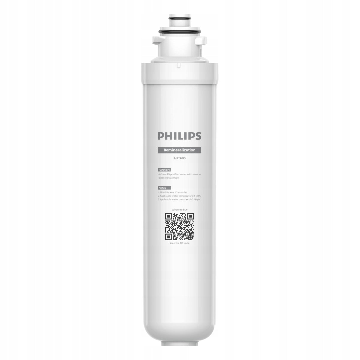 Replacement mineralizing filter, Mineralizer PHILIPS AUT605CMR for RO filter EAN (GTIN) 4895244610681