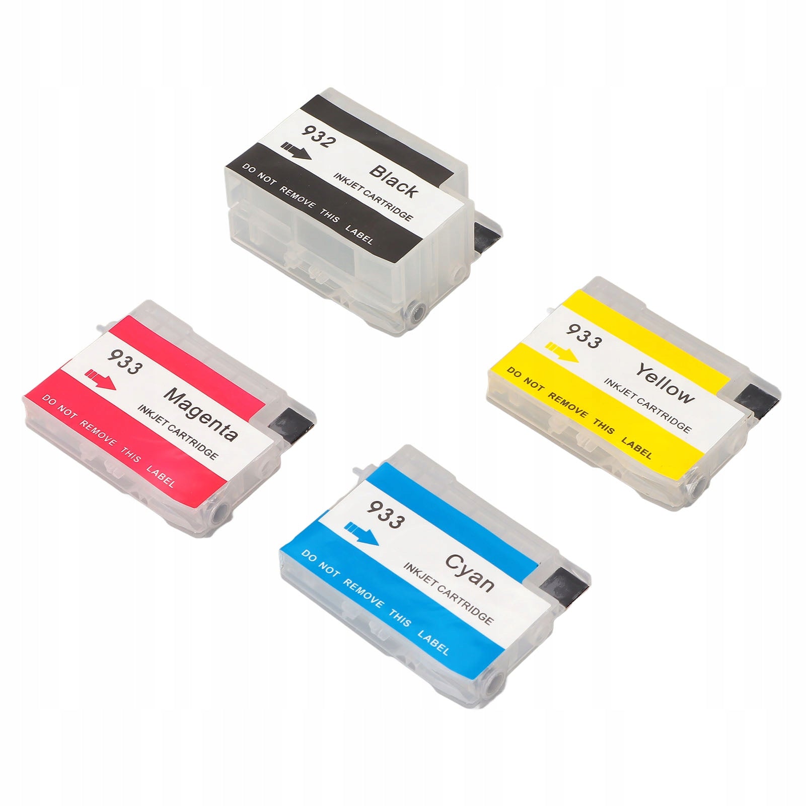 Replacement of ink cartridges, refillable ink cartridges