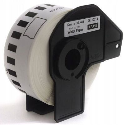 Replacement tape for Brother QL DK22214 12mm x 30,48m