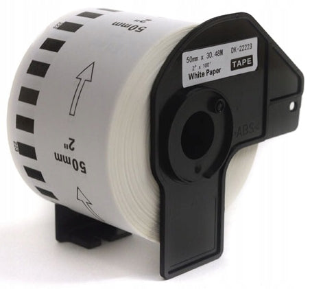 Replacement tape for Brother QL DK22223 50mm x 30,48m