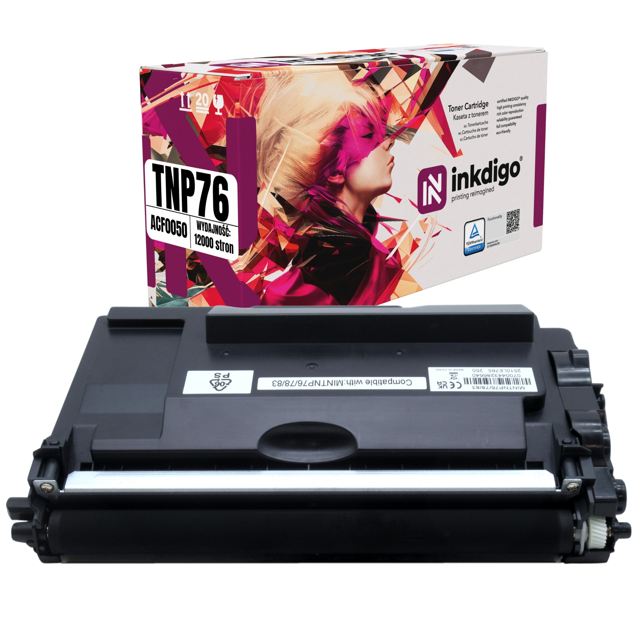Replacement toner cartridge TNP76 ACF0050 for KONICA MINOLTA Bizhub 4000i 4020i