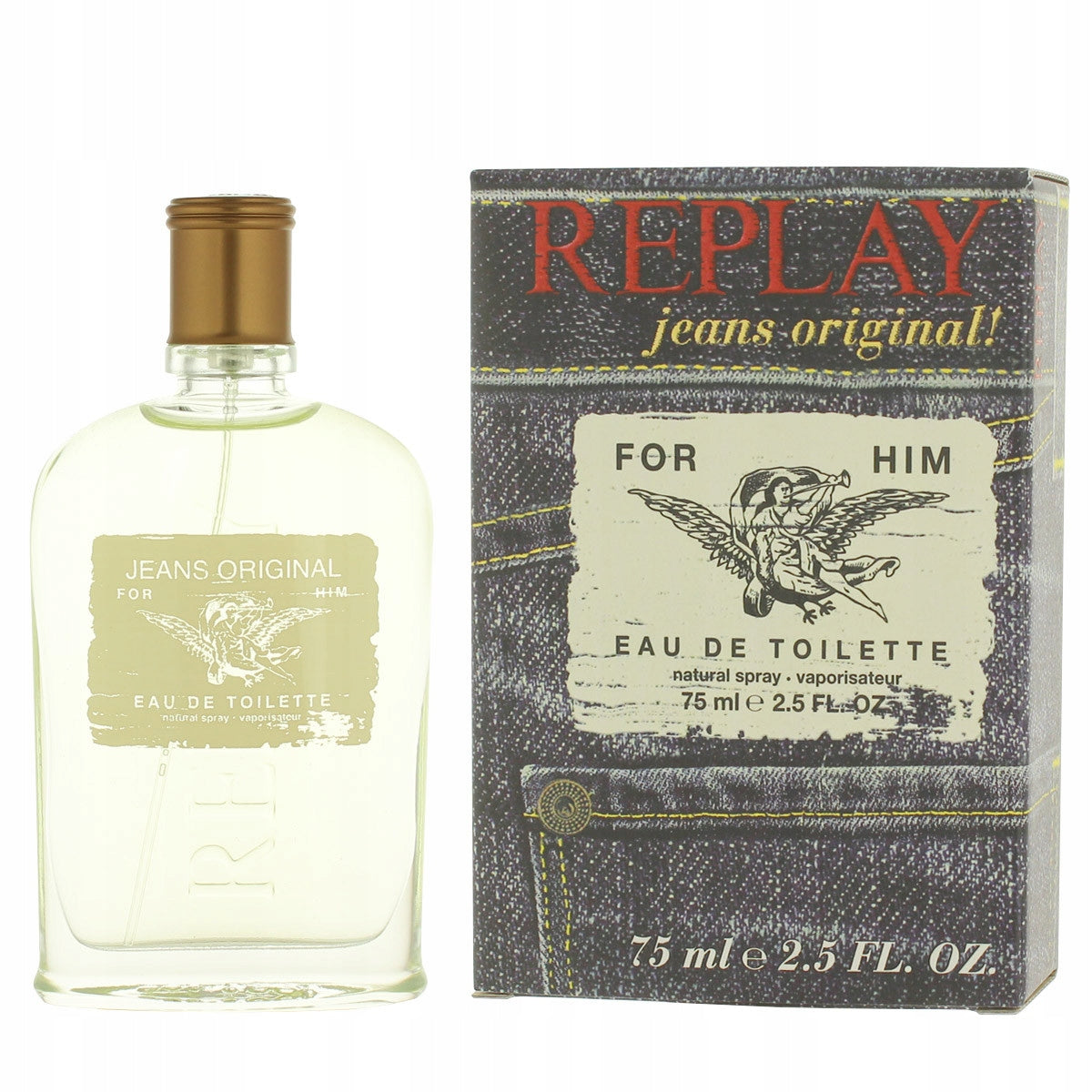 Replay Jeans Original! for Him 75 ml eau de toilette male EDT