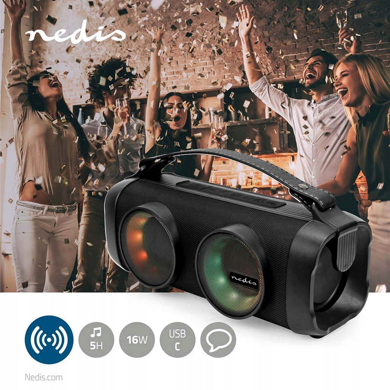 Reproduktor prenosný BLUETOOTH NEDIS SPBB306BK Model other